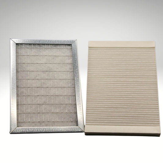 Coppia filtri G4 F7 per ventilazione meccanica controllata misure 300x200x25 mm